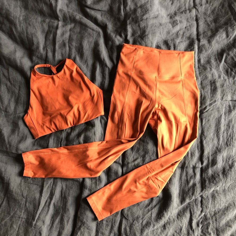 Girlfriend Collective Toasted Apricot Set